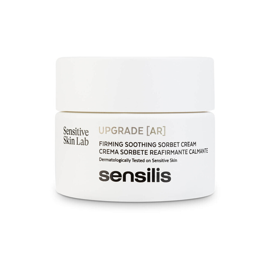 Sensilis Upgrade set, crema AR 50 ml + crema para ojos, 15 ml + bolsa de cosméticos gratis