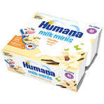 Humana Milk Minis Dessert, Vanillepudding, nach 10 Monaten, 4 x 100 g