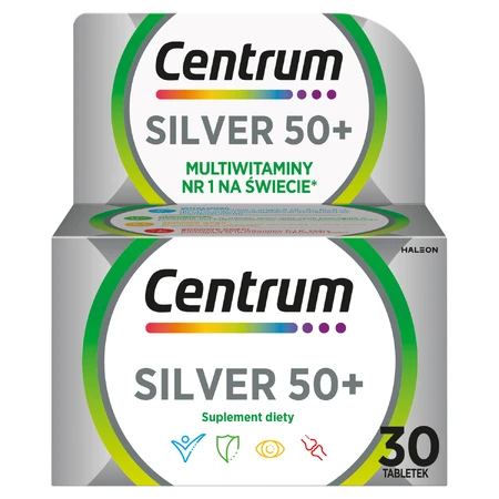 Centrum Silver 50+, 30 tablets