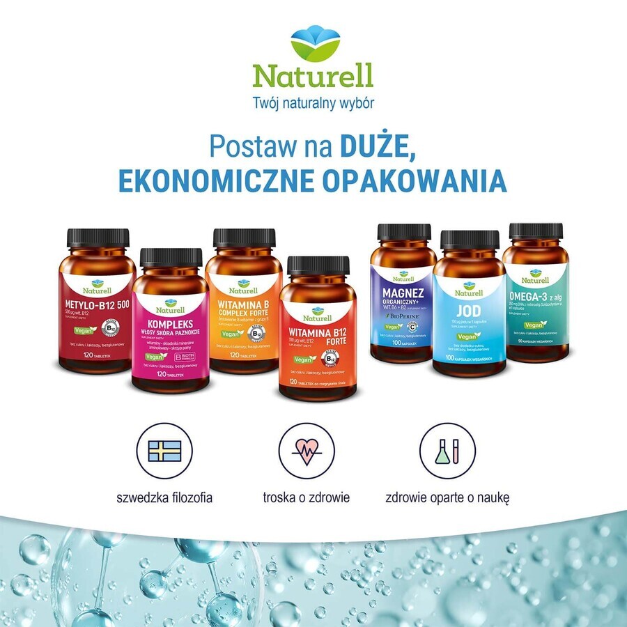 Naturell Vitamin B12 Forte, 120 Kautabletten