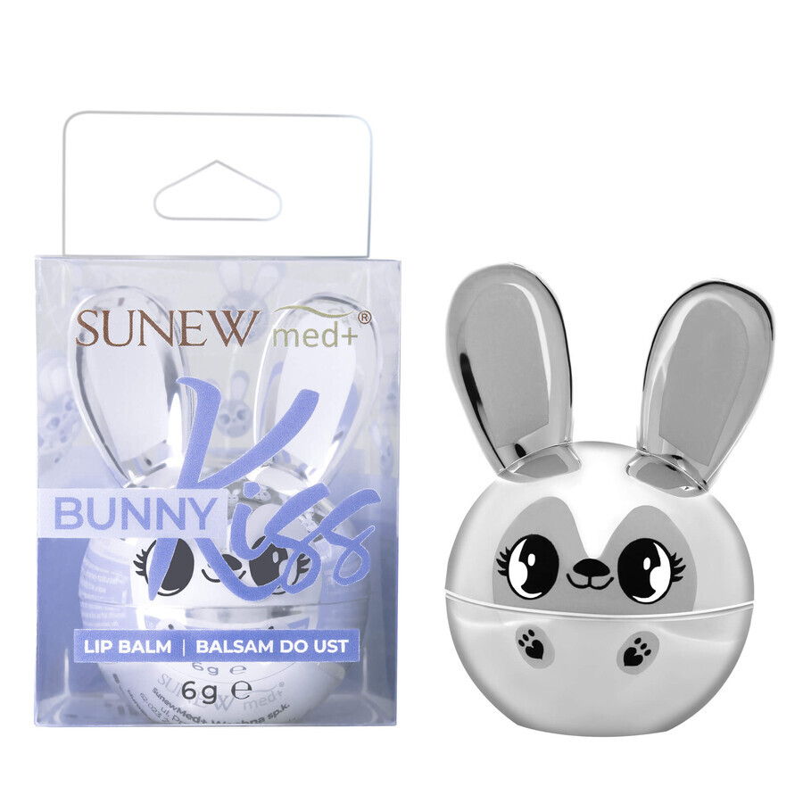 SunewMed+ Bunny Kiss, Lippenbalsam, Erdbeere, 6 g