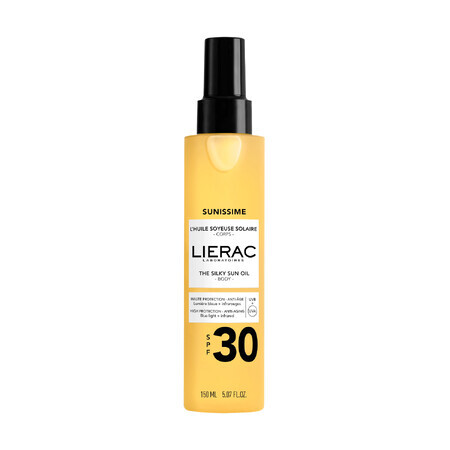 Lierac Sunissime, aceite corporal protector, SPF 30, 150 ml