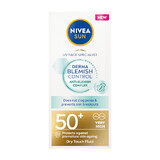 Nivea Sun Derma Skin Clear, Gesichtsfluid, SPF 50+, 40 ml