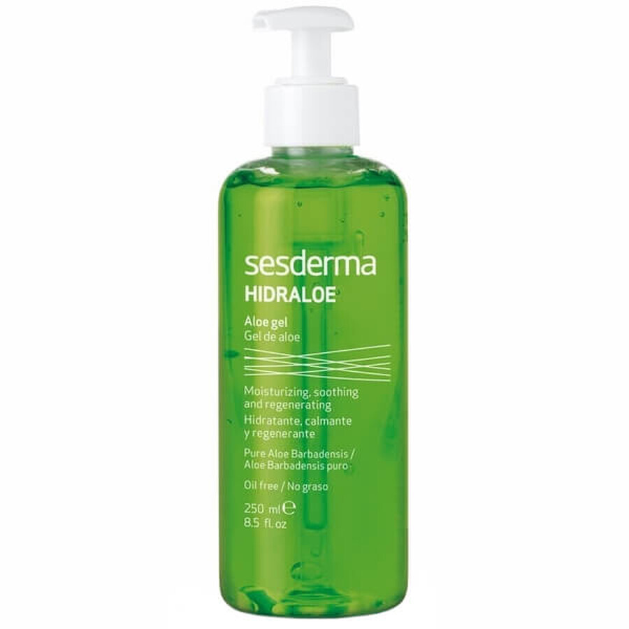 Set Sesderma Repaskin Light Fluid, protecție solară ușoară pentru corp, SPF 50 200 ml + Hidraloe, gel de corp, aloe vera, 250 ml