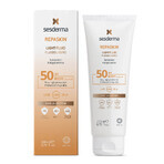 Set Sesderma Repaskin Light Fluid, protecție solară ușoară pentru corp, SPF 50 200 ml + Hidraloe, gel de corp, aloe vera, 250 ml