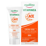 Set Equilibra Vitaminica, cremă de față protectoare, 75 ml + Camomila, șampon iluminator cu mușețel, 300 ml