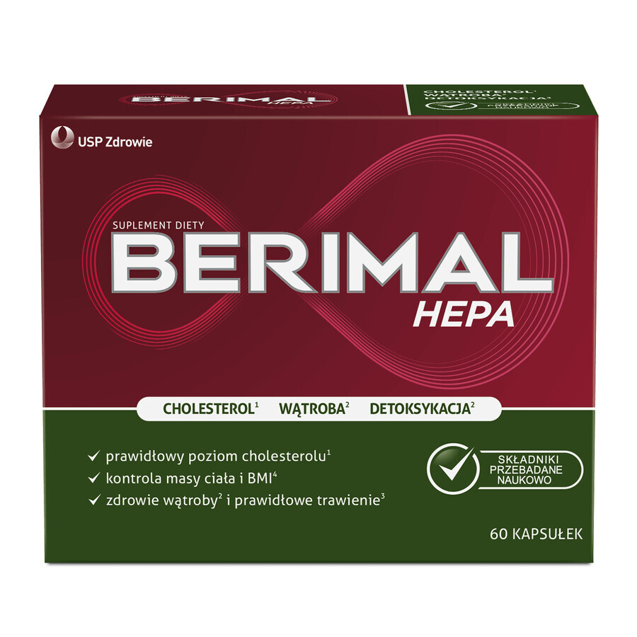 Berimal Hepa, 60 Kapseln