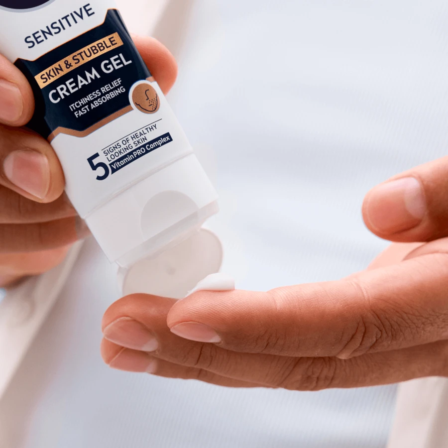Nivea Men Sensitive, gezichtscrème-gel, 50 ml