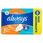 Always Ultra, Damenbinden mit Flügeln, Größe 1, Normal, 40 Stück