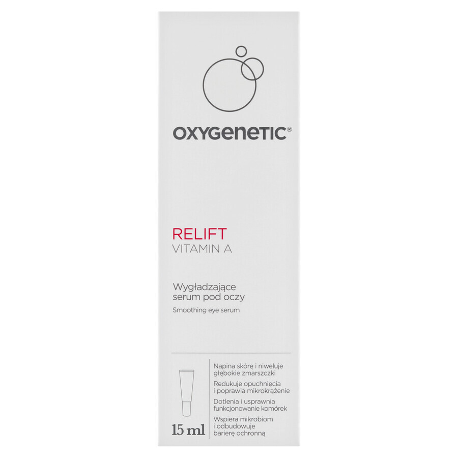 Oxygenetic Relift Vitamin A Glättendes Augenserum, 15 ml