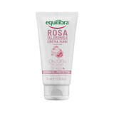 Equilibra Rosa, pink hand cream with hyaluronic acid, 75 ml