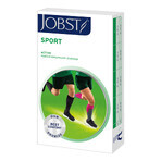 Jobst Sport, Sport-Kompressionskniestrümpfe, 20-30 mmHg, Größe M, grau/graphit