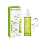 Set Bioderma Sebium Anti-Aging Smoothing Serum 30ml + Micellar Lotion for Oily Combination Acne-Prone Skin 250ml