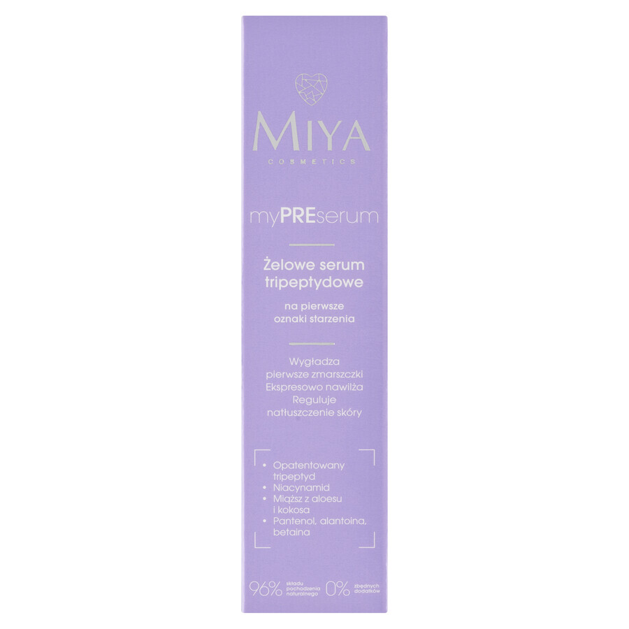 Miya myPREserum, tripeptide gelserum, 30 ml