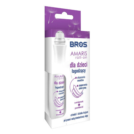 Bros Amaris, roll-on for children to soothe insect bites, 15 ml