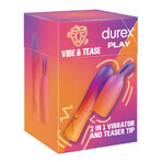 Durex Play Vibe &amp; Tease, 2-in-1-Vibrator mit stimulierender Spitze