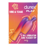 Durex Play Vibe &amp; Tease, 2-in-1-Vibrator mit stimulierender Spitze