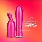 Durex Play Vibe &amp; Tease, 2-in-1-Vibrator mit stimulierender Spitze