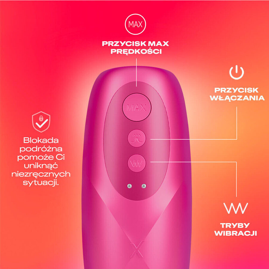 Durex Play Ride &amp; Vibe, vibrierender Masturbator für Männer mit Leckfunktion