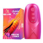 Durex Play Ride &amp; Vibe, vibrierender Masturbator für Männer mit Leckfunktion