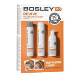 BosleyMD Revive Kit zur Stimulierung des Wachstums von gefärbtem Haar, Shampoo, 150ml + Spülung, 150ml + Schaumfestiger, 100ml