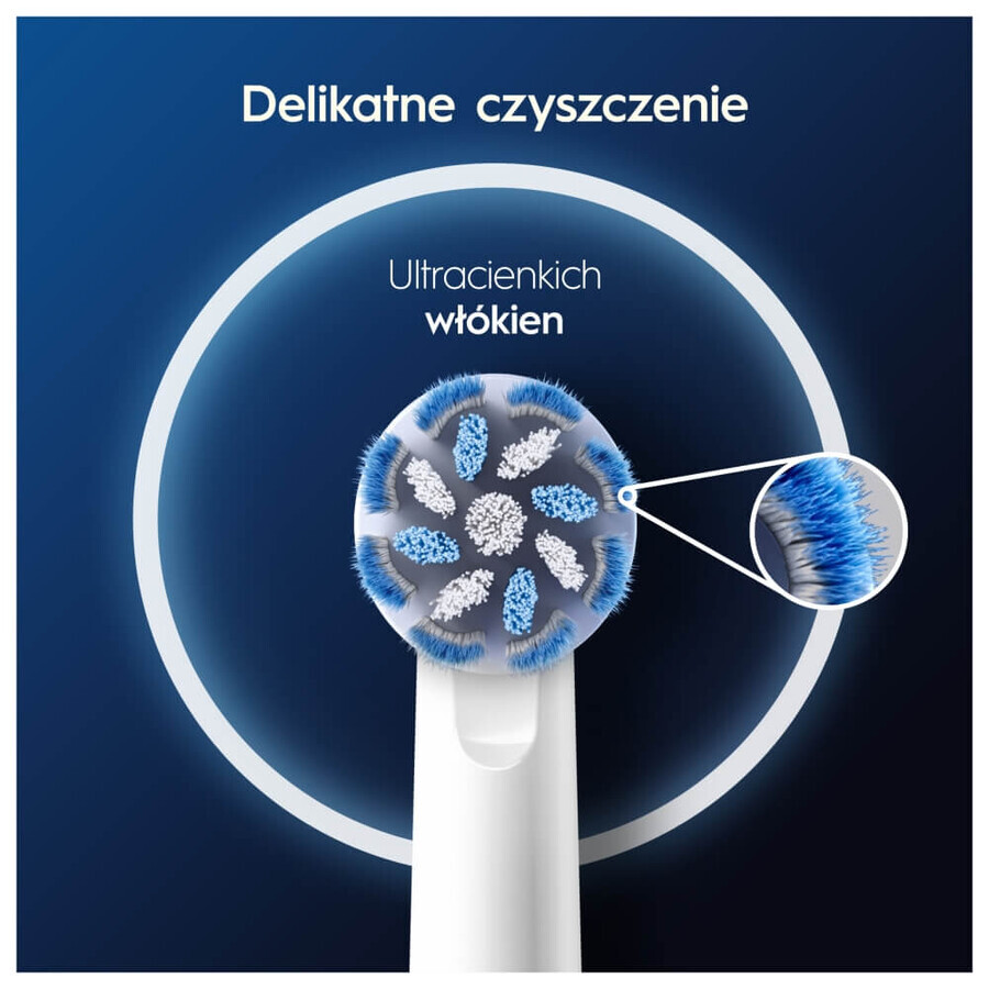 Oral-B Pro Sensitive Clean, Ersatzaufsätze für elektrische Zahnbürste, 8 Stück