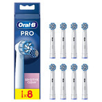 Oral-B Pro Sensitive Clean, Ersatzaufsätze für elektrische Zahnbürste, 8 Stück