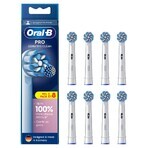 Oral-B Pro Sensitive Clean, Ersatzaufsätze für elektrische Zahnbürste, 8 Stück