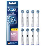 Oral-B Pro Sensitive Clean, Ersatzaufsätze für elektrische Zahnbürste, 8 Stück