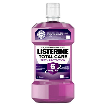 Listerine Total Care mouthwash, 500 ml