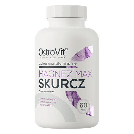 OstroVit Magnesium Max Schrumpfung, 60 Tabletten