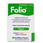 Folio faza 2, 90 comprimate + Nausema, 60 comprimate acoperite gratuit