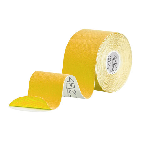 4Fizjo, kinesiotaping tape, yellow, 5 cm x 5 m