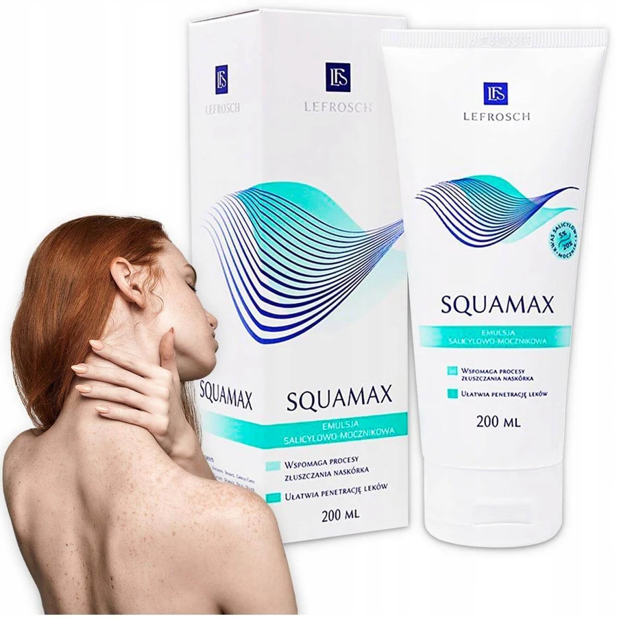Lefrosch Squamax, emulsie salicil-uree, 200 ml