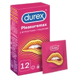 Durex Pleasuremax, gerippte Kondome mit Rippung, 12 Stück