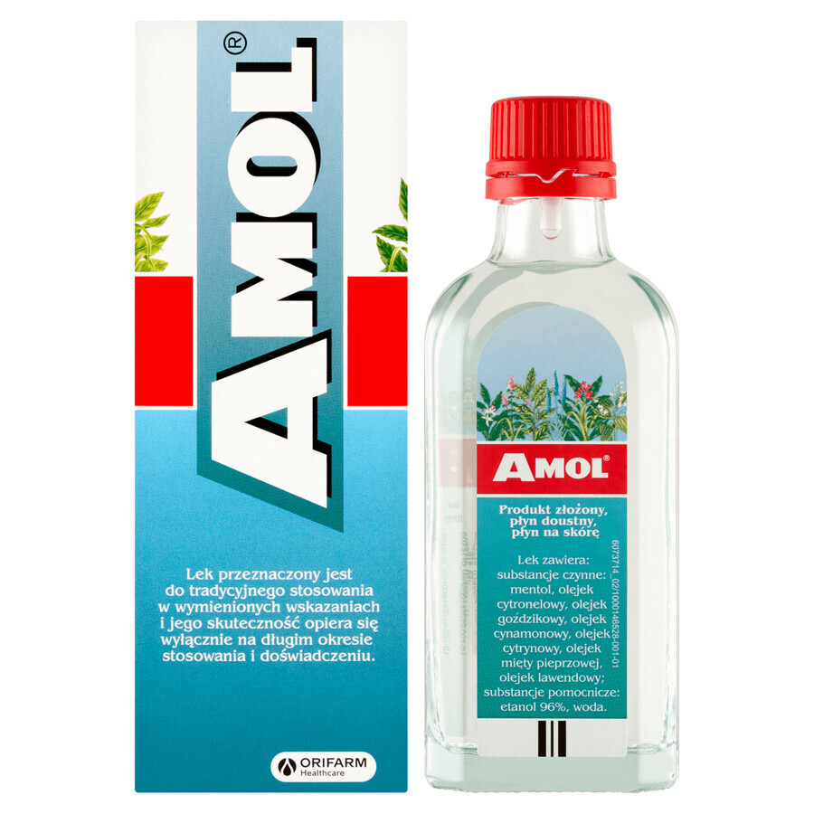 Amol, loțiune orală și pentru piele, 100 ml