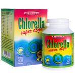 Chlorella, gepresste Alge, 500 Tabletten