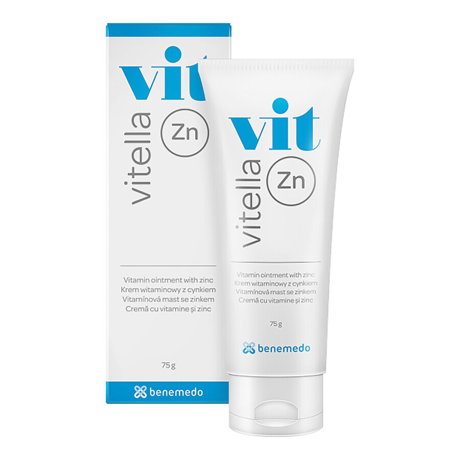 Vitella Zn, Vitamincreme mit Zink, 75 g