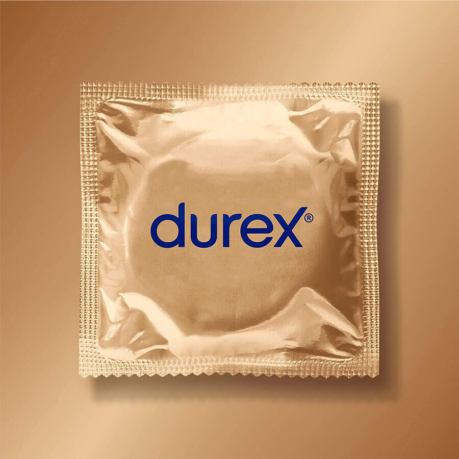 Durex Real Feel, préservatifs lisses sans latex, 3 pièces