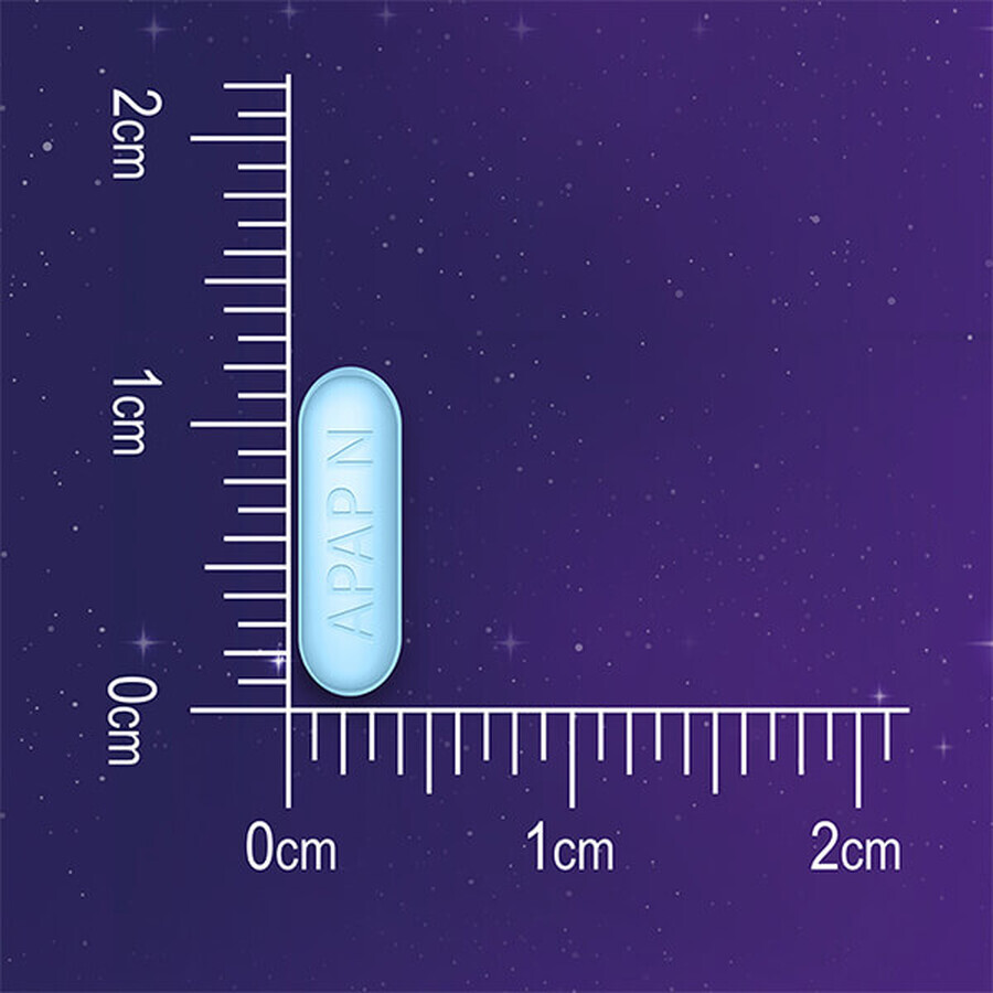 Apap Night 500 mg + 25 mg, 24 Filmtabletten