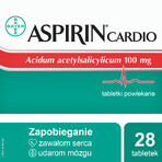 Aspirin Cardio 100 mg, 28 Filmtabletten