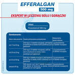 Efferalgan 500 mg, 16 Brausetabletten