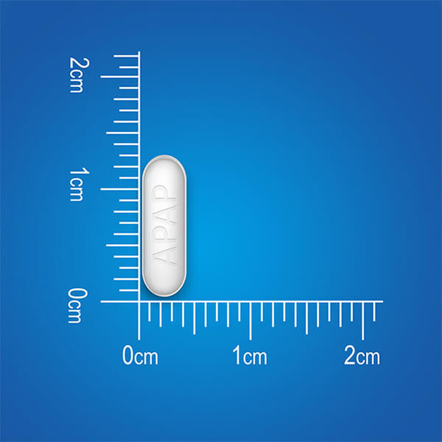 Apap 500 mg, 12 Filmtabletten