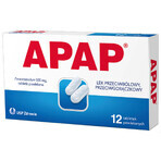 Apap 500 mg, 12 Filmtabletten