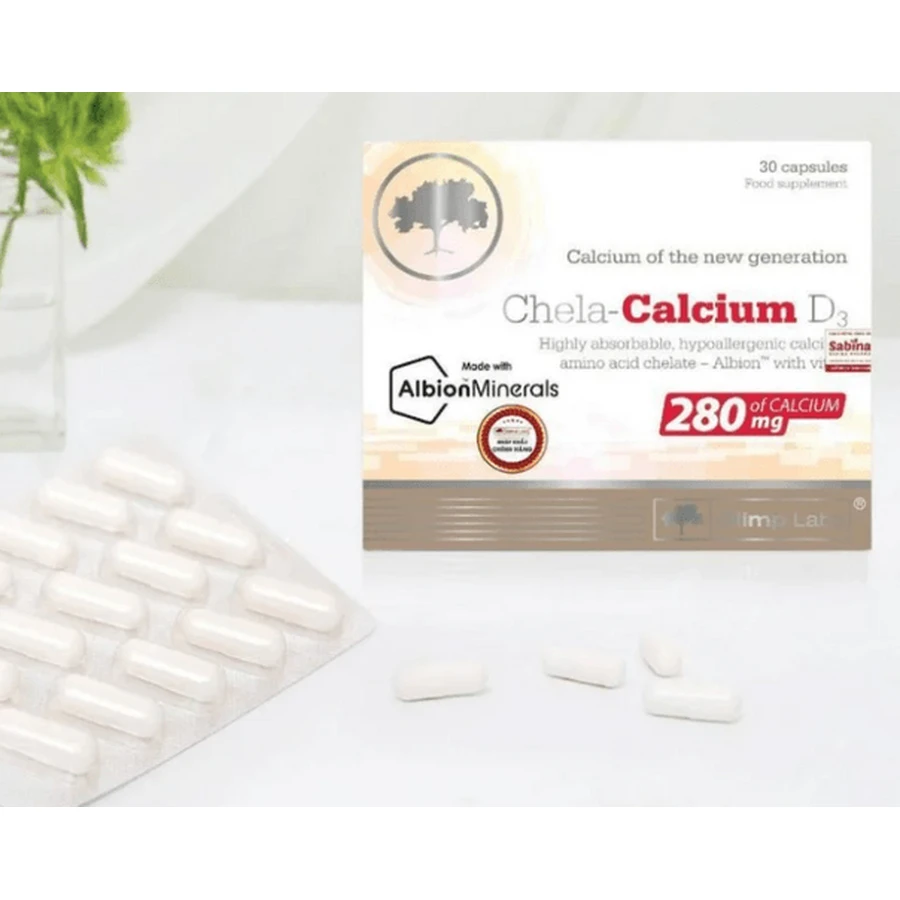 Olimp, Chela-Calciu D3, 30 capsules