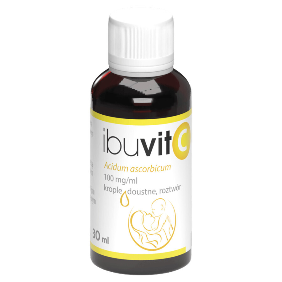 Ibuvit C 100 mg/ml, picături orale, 30ml