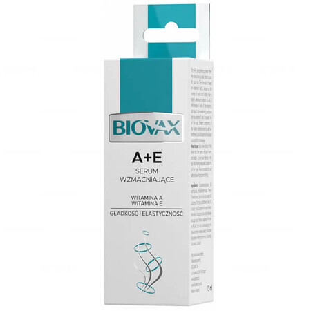 Biovax A+E, Kräftigendes Serum für trockenes und geschädigtes Haar, 15 ml