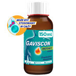 Gaviscon menthe aromatisée (500 mg + 267 mg + 160 mg)/ 10 ml, suspension orale, 150 ml