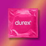 Durex Pleasuremax, préservatifs nervurés avec passepoil, 3 pièces