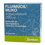 Fluimucil Muko 200 mg, 20 Portionsbeutel